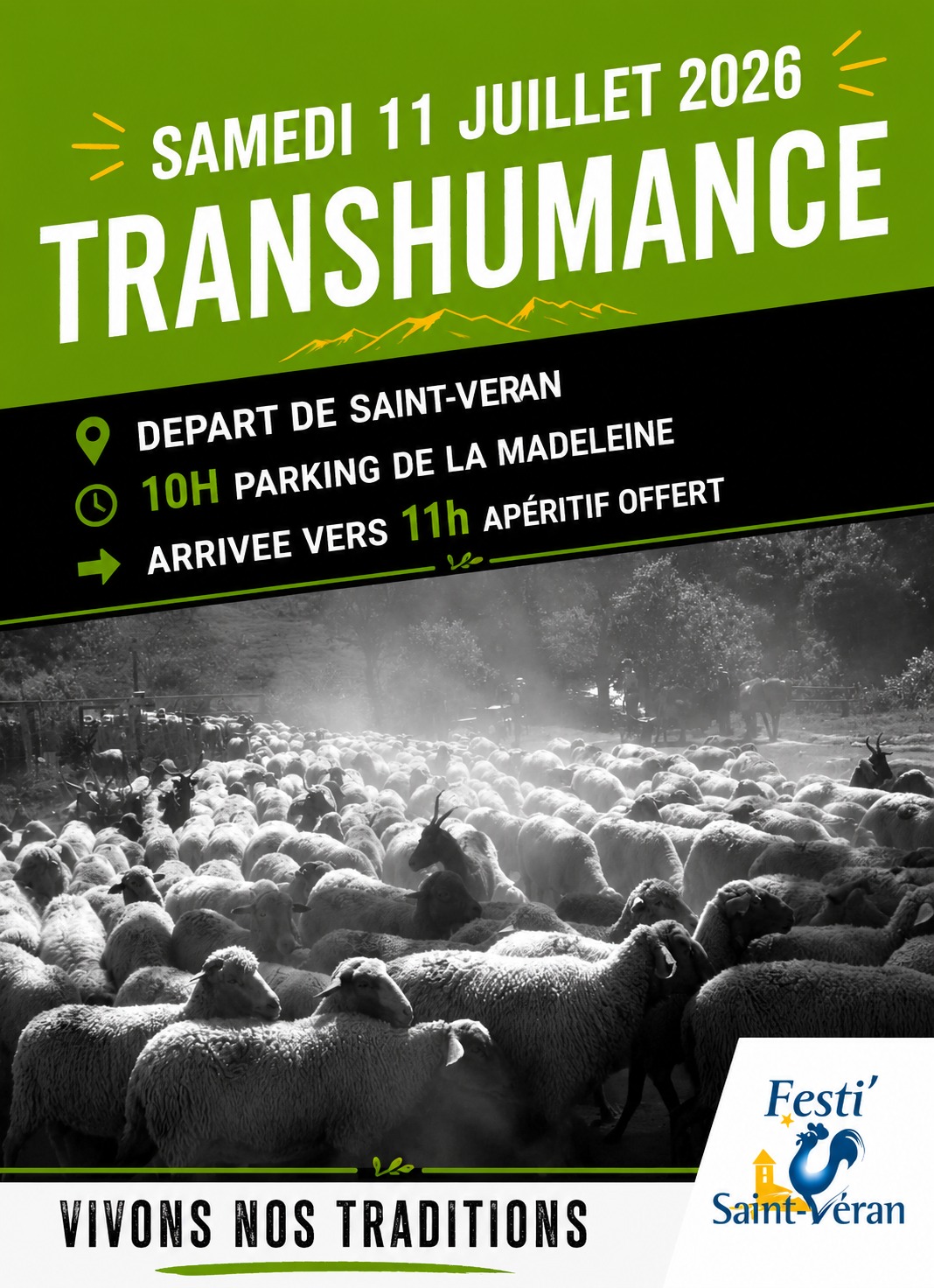 affiche transhumance 